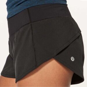 lululemon athletica Women's Black Sport Shorts